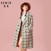 Semir 森马 19-078100307 女士毛呢外套