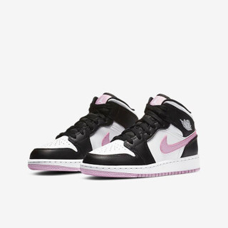 AIR JORDAN 正代系列 Air Jordan 1 中性篮球鞋 555112-103 黑白粉/熊猫 37.5