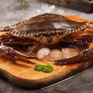 味库京选 梭子蟹 300-400克/只 3斤 螃蟹 鲜活发出冰鲜到家 膏蟹只只有黄 大螃蟹 海鲜水产