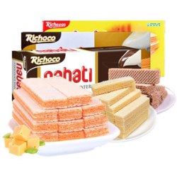 丽芝士芝士奶酪夹心威化饼18袋3件