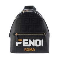 考拉海购黑卡会员：FENDI 芬迪 女士LOGO字母印花装饰双肩背包