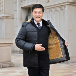 金格瑞 CX-80 中年男装加厚棉服