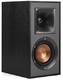 Klipsch R-41M 强大细节书架家庭音箱 2 件套 黑色