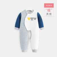  齐齐熊 cicibear 夹棉加厚连体爬服