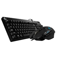 logitech 罗技 G610键盘+G502鼠标 有线键鼠套装 黑色