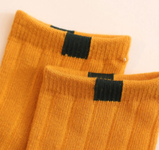 魅萱 女士日系纯色棉质中筒堆堆袜套装MX2015 10双装(2056*5+2057*5)