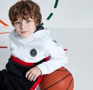 LI-NING 李宁 韦德系列 男童运动卫衣 YWDQ045-3 标准白