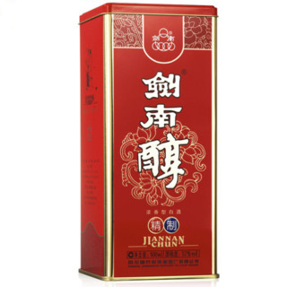 剑南春 剑南醇 精制 52%vol 浓香型白酒 500ml 单瓶装