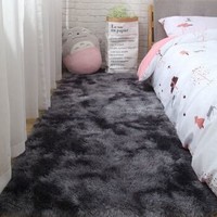 北欧ins地毯客厅茶几卧室少女满铺可爱网红床边地垫毛毯40*120cm加厚款