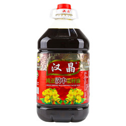 汉晶 纯正菜籽油 陕西汉中秦巴农家菜籽油 5L