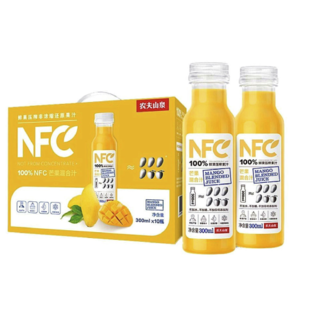 NFC果汁饮料 100%NFC芒果混合汁300ml*10瓶 礼盒 