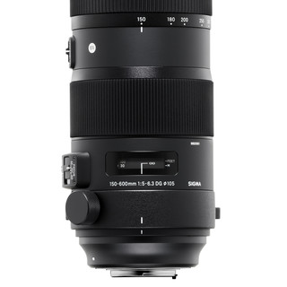 SIGMA 适马 150-600mm F5 DG OS HSM 远摄变焦镜头 尼康卡口 105mm