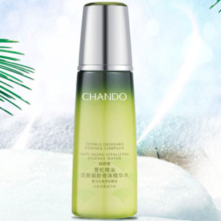 CHANDO 自然堂 雪松精油活颜御龄微珠精华水 200ml