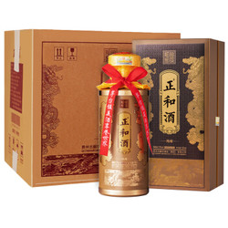 南将 正和酒 酱香型 高度白酒 53度 纯酿500ml*6瓶 