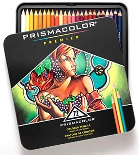 PRISMACOLOR Premier 三福霹雳马 油性彩色铅笔 72色 铁盒装