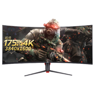 KOIOS 科欧斯 K3820UG 37.5英寸 IPS 曲面 FreeSync 显示器 (3840×1600、175Hz、98%DCI-P3、HDR600、Type-C 90W)