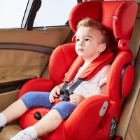 gb 好孩子 汽车安全座椅 CS786-A006 9个月-12岁 热情红