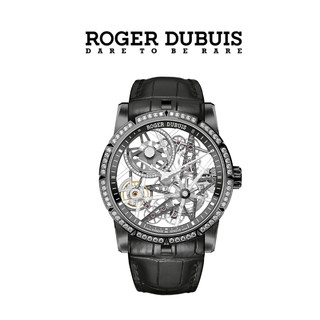 ROGER DUBUIS/罗杰杜彼Excalibur Blacklight系列钛合金机械腕表