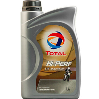 道达尔（Total）动驰HI-PERF 2T RACING 全合成摩托车机油 TC级 1L *4件