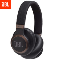 中亚prime会员：JBL LIVE 650BTNC 主动降噪头戴式耳机 黑色 智能语音AI