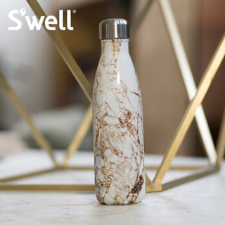 swell美国经典保温杯女创意大容量运动水杯不锈钢便携式保温杯男- 元素系列 金丝卡拉 500ml