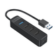 白菜党：ORICO 奥睿科 4口USB-HUB 集线器 1*USB3.0+3*USB2.0 15cm