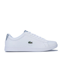 超值黑五、银联返现购：Lacoste 拉科斯特 Carnaby Evo 女士真皮运动鞋