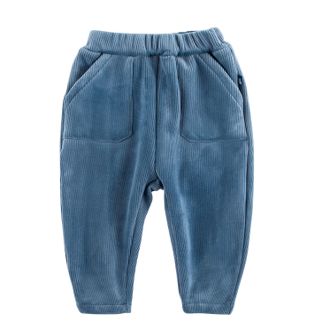 Oissie 奥伊西 儿童加绒休闲裤  DK1909  蓝色 80cm