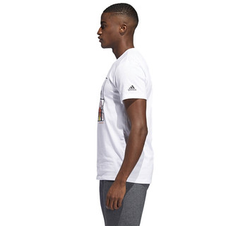 adidas 阿迪达斯 ADI SICK BALL 男子运动T恤 DU6858 白色 XL