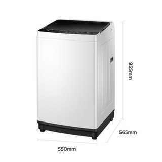 Midea 美的 MB100ECO 定频波轮洗衣机 10kg 极地白