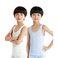 THREEGUN 三枪 男童圆领背心两件装 39081A9