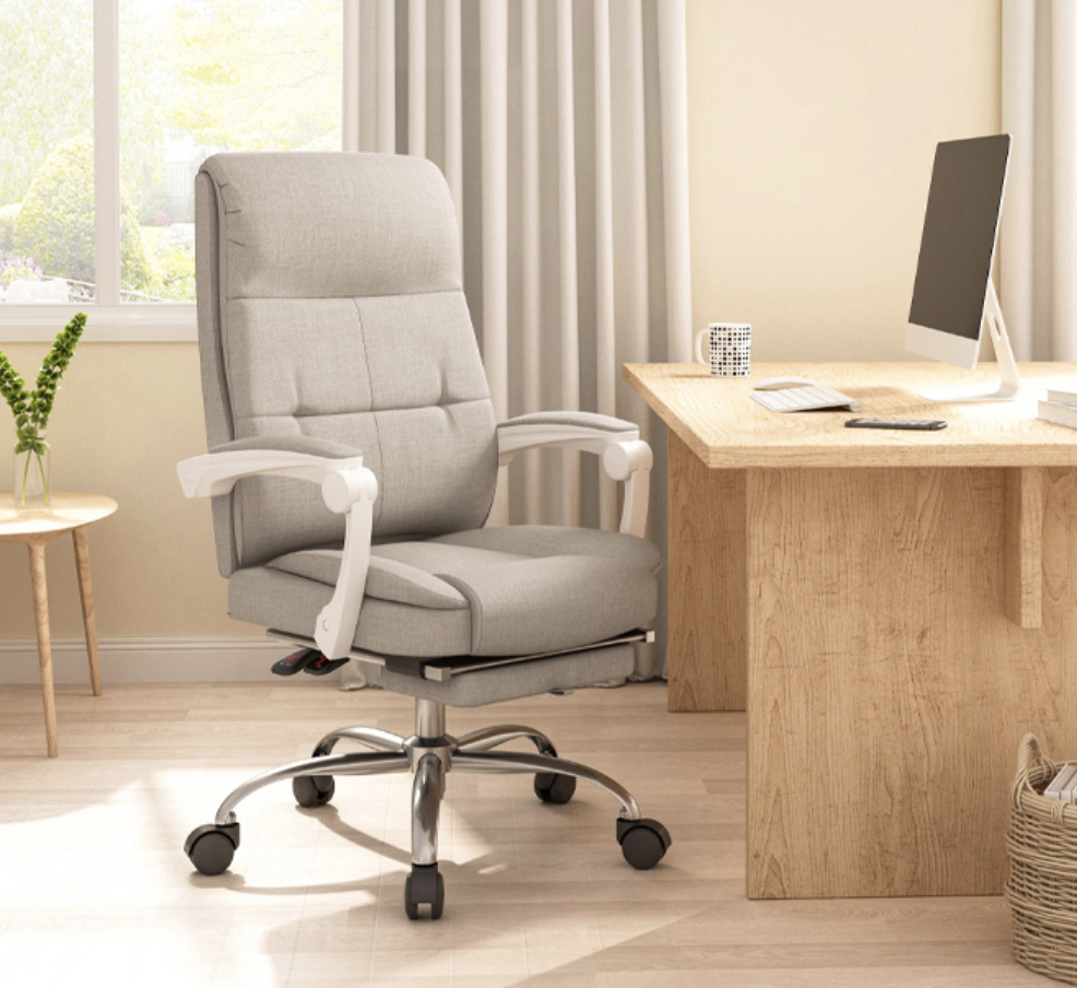 hbada黑白调hdny180布艺办公椅电脑椅