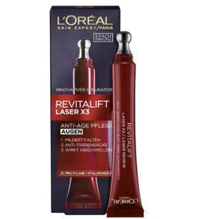 巴黎欧莱雅 RevitaLift Laser X3 活力紧致光学嫩肤活肌修护眼霜15mL