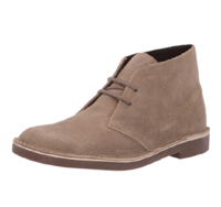 Clarks 其乐 Bushacre 2系列男士皮革低跟系带短靴26141154 Taupe Distressed Suede 8.5