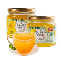 淘礼金：福事多 蜂蜜柚子柠檬茶 500g*2瓶