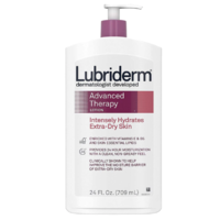 Lubriderm 先进保湿乳液，含维生素E和B5不油腻，24液体盎司（约680.39克），709毫升（3瓶）