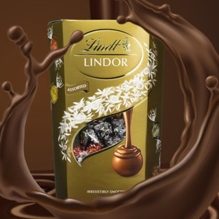 Lindt 瑞士莲 Lindor软心系列 什锦软心巧克力球 4口味 600g