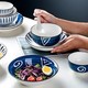 尚行知是 日式陶瓷餐具 碗碟套装 16件套