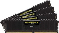 CORSAIR 海盗船 Vengeance LPX 64 GB(4 x 16 GB)DDR4 4000 MHz C18 高性能台式机内存套件 - 黑色