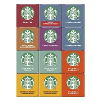 Starbucks 星巴克 Nespresso 咖啡胶囊 8种口味 120粒 *3件