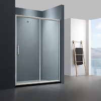 diiib 大白 不锈钢一字型整体淋浴房 0.9*0.9*1.9m 6mm