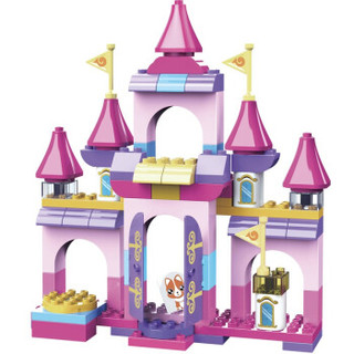奥迪双钻（AULDEY）儿童玩具超级飞侠积木中颗粒2岁+积木拼搭小爱与皇室城堡HA380057 +凑单品