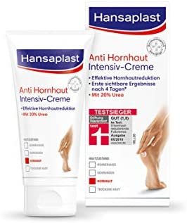Hansaplast 抗角质密集霜（75毫升），脚上角质去除霜，含20％尿素保湿