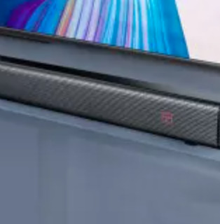 Lenovo 联想 L011 时尚回音壁长条电视音箱 黑色