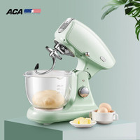 北美电器（ACA）厨师机家用和面机揉面机打蛋器多功能不锈钢和面勾料理机打奶油机鲜奶机ASM-DC830