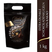 Lindt 瑞士莲 Lindor系列 特浓软心黑巧克力球 1kg  *3件