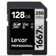 中亚Prime会员：Lexar 雷克沙 1667x 128GB SDXC UHS-II 存储卡