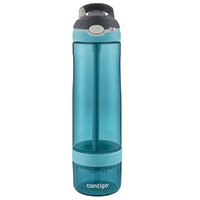 contigo 2001496 AUTOSPOUT Ashland 带浸泡器吸管水瓶 710ml 水蓝色