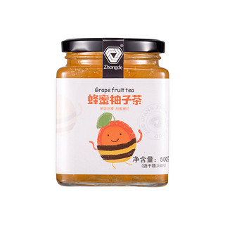 Zhongde 众德食品 众德蜂蜜柚子茶500g 冲饮泡水喝的冲泡饮品 韩式水果茶饮花果茶酱
