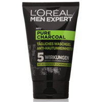 L'OREAL PARIS巴黎欧莱雅 控油系列男士控油炭爽净亮洁面膏 100ml 国外版